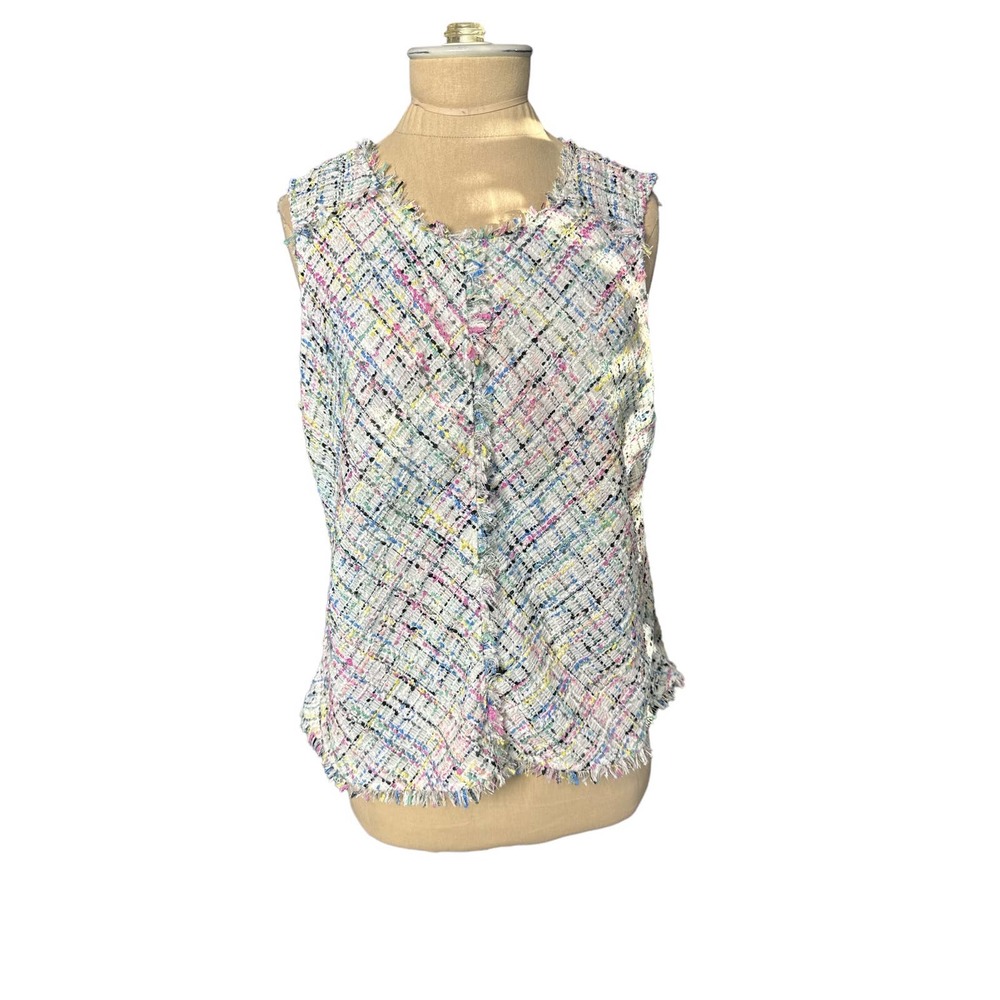 Worthington Sleeveless Colorful Tunic Coco Inspired Size 8